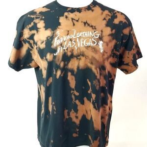 Fear and Loathing in Las Vegas Hunter S. Thompson Acid Wash Movie Tee Rock Tee